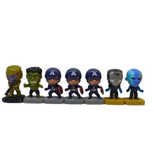 2019 McDonalds Marvel Avengers End Game Happy Meal Toys Lot, 6 Toys In Lot